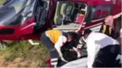 KAHRAMANMARAŞ Yayladan alınan çoban, ambulans helikopterle hastaneye götürüldü KAHRAMANMARAŞ Yayladan alınan çoban, ambulans helikopterle hastaneye götürüldü