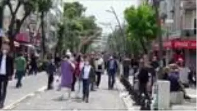 Kısıtlama sonrası korkutan rehavet görüntüsü Kısıtlama sonrası korkutan rehavet görüntüsü