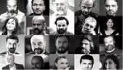 Sanatçılar, tiyatro emekçileri için şiir okudu Sanatçılar, tiyatro emekçileri için şiir okudu