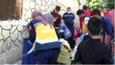 GAZİANTEP İslahiye’de motosikletin çarptığı kadın yaralandı