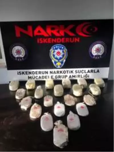 Hatay'da uyuşturucu operasyonu Hatay'da uyuşturucu operasyonu