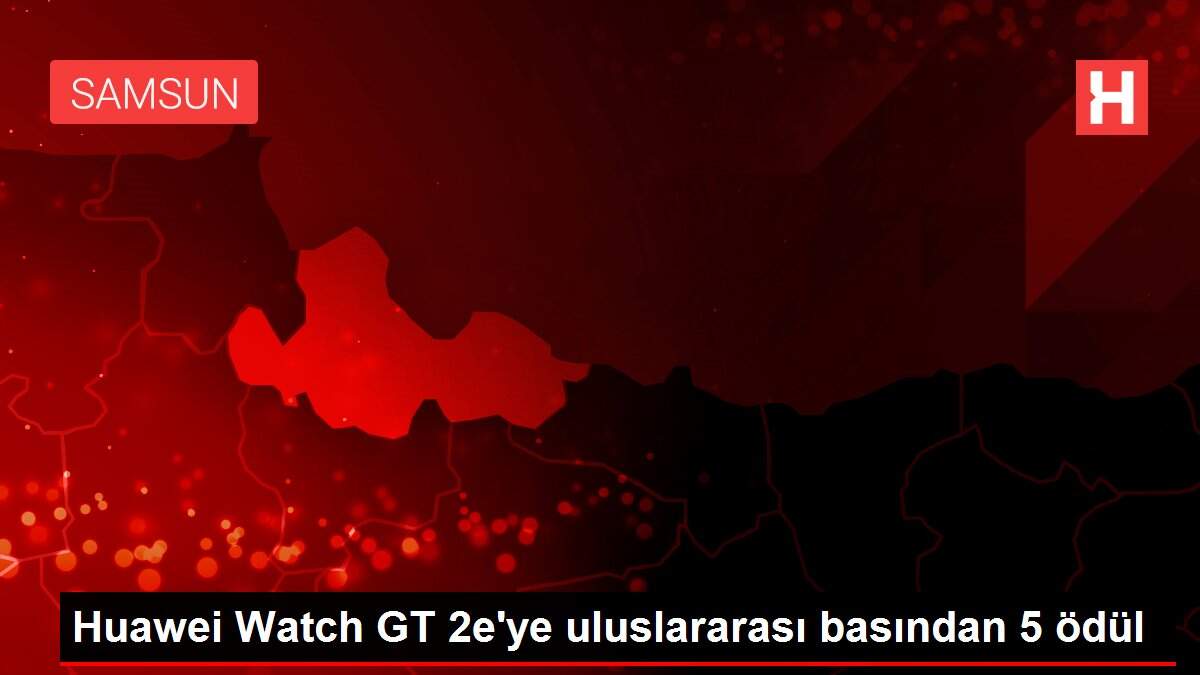 Huawei Watch GT 2e'ye uluslararası basından 5 ödül