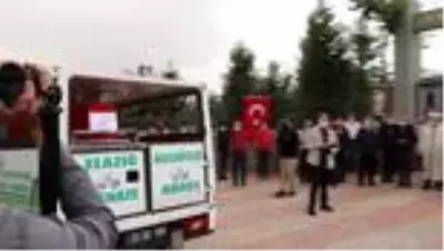 İdlib'de şehit olan Teğmen Canbert Tatar son yolculuğuna uğurlandı