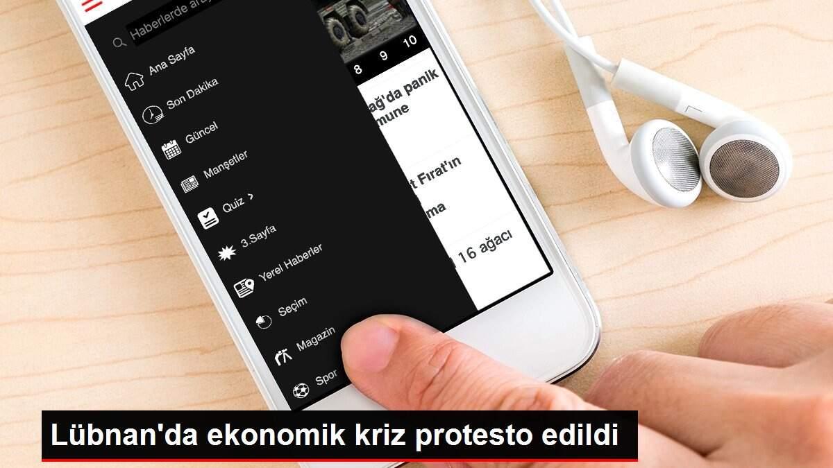 Lübnan'da ekonomik kriz protesto edildi