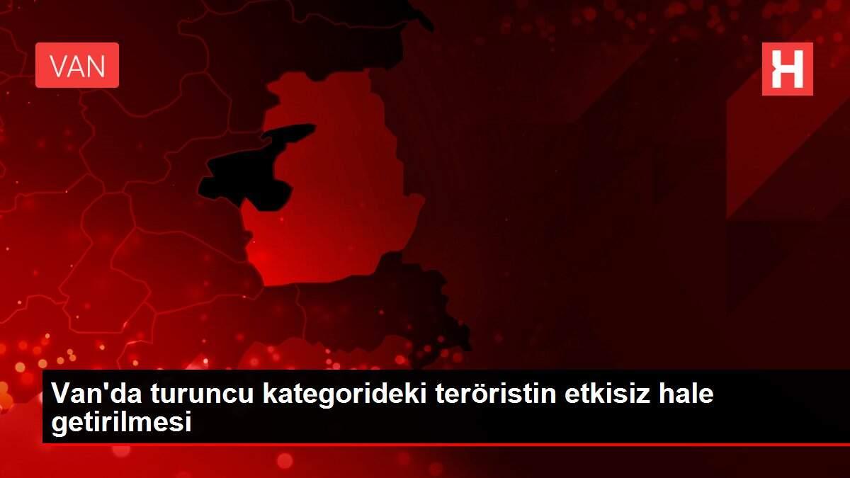 Van'da turuncu kategorideki teröristin etkisiz hale getirilmesi