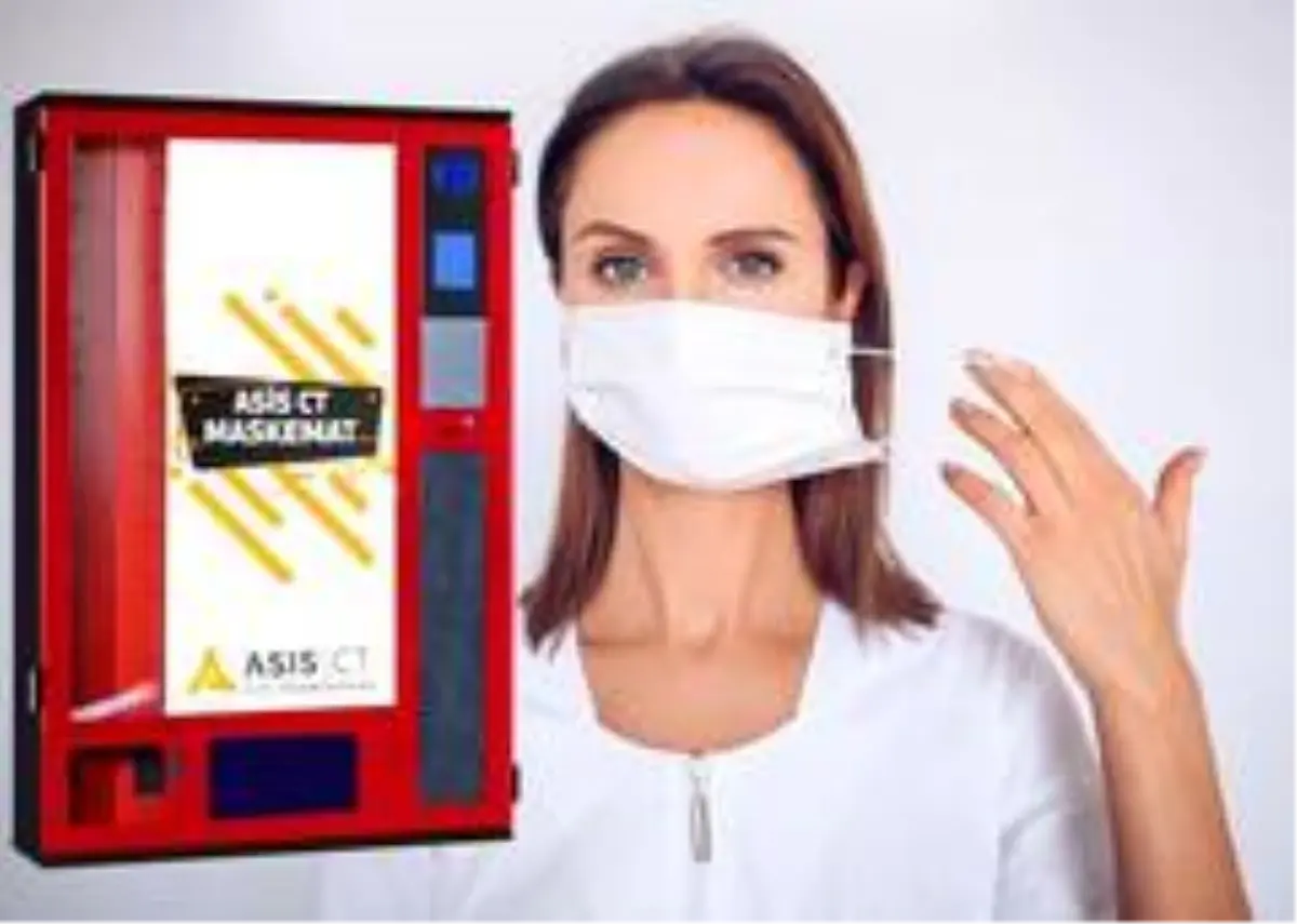 ASİS CT şehirlerde hızlı ve steril maske erişimini 'Maskemat' ile sağlayacak