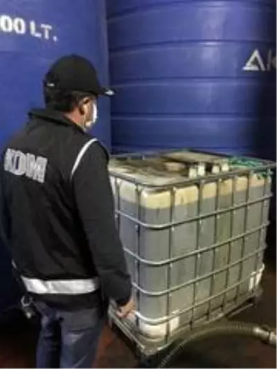 Bursa'da kaçak mazot operasyonu Bursa'da kaçak mazot operasyonu