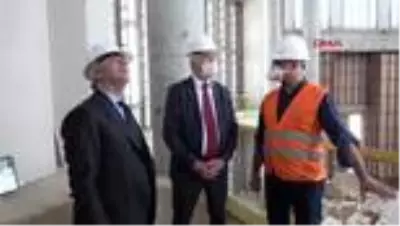 KÜLTÜR BAKANI YARDIMCISI DEMİRCAN TAKSİM CAMİİ’NİN YÜZDE 90’I BİTTİ