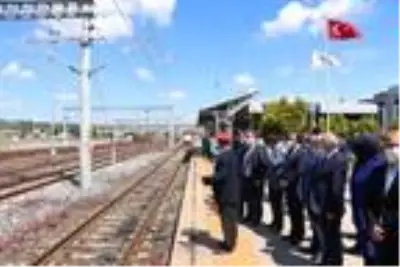 Marmaray'dan geçen yük treni Tekirdağ'da