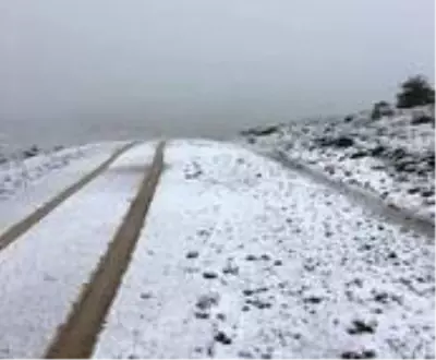 Mayıs ayının sonunda kar sürprizi Mayıs ayının sonunda kar sürprizi