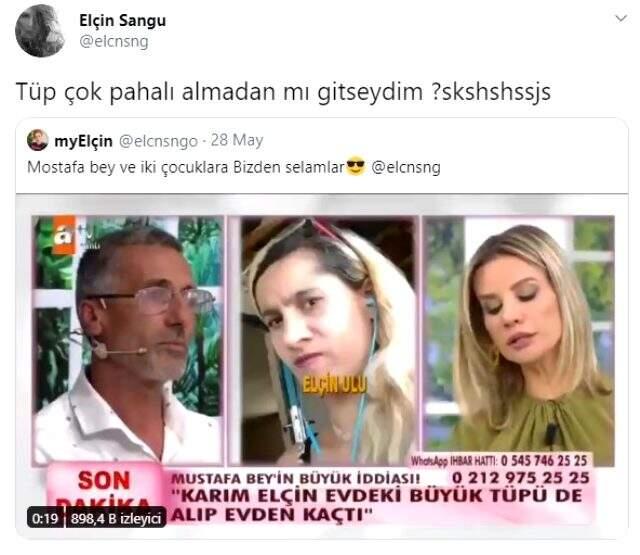 Oyuncu Elçin Sangu'dan canlı yayında konuğundan bahsederken kendi ismini söyleyen Esra Erol'a güldüren cevap Oyuncu Elçin Sangu'dan canlı yayında konuğundan bahsederken kendi ismini söyleyen Esra Erol'a güldüren cevap