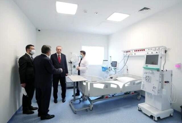 Sancaktepe'deki salgın hastanesi 45 günde bitti! İşte dikkat çeken özellikleri Sancaktepe'deki salgın hastanesi 45 günde bitti! İşte dikkat çeken özellikleri