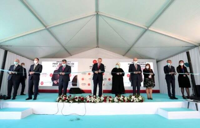 Sancaktepe'deki salgın hastanesi 45 günde bitti! İşte dikkat çeken özellikleri Sancaktepe'deki salgın hastanesi 45 günde bitti! İşte dikkat çeken özellikleri
