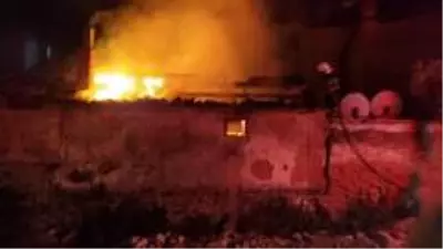 Söke'de yangın panik yaşattı