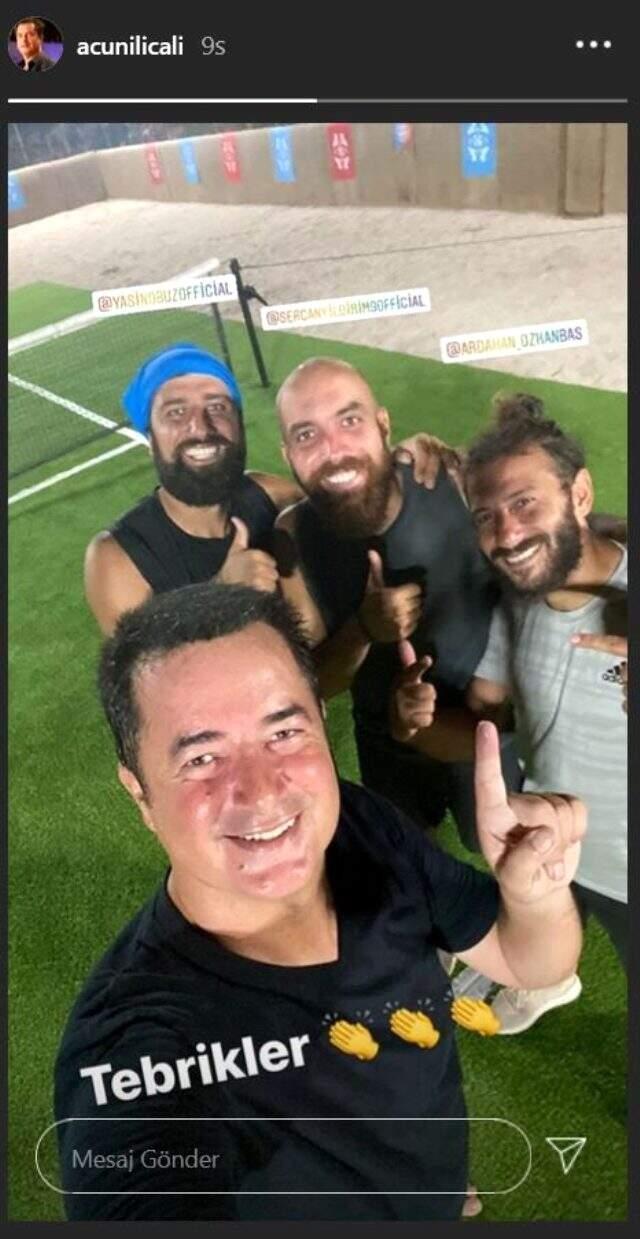 Survivor'da yapılan ayak tenisi maçına Sercan Yıldırım damga vurdu! Acun Ilıcalı'nın takımını mağlup ettiler Survivor'da yapılan ayak tenisi maçına Sercan Yıldırım damga vurdu! Acun Ilıcalı'nın takımını mağlup ettiler