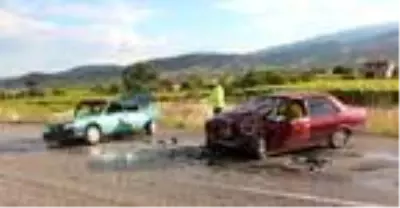 Takla atan otomobil karşı şeride geçti: 1 ölü, 4 yaralı