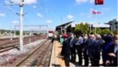 TEKİRDAĞ Marmaray'dan geçen trenin yükleri Tekirdağ'da
