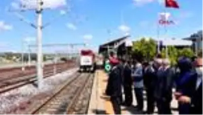 TEKİRDAĞ Marmaray'dan geçen trenin yükleri Tekirdağ'da