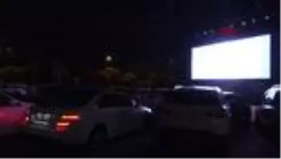 Antalya'da, 'arabada açık hava sineması' etkinliği Antalya'da, 'arabada açık hava sineması' etkinliği