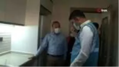 Bakan Kurum, örnek dairenin tüm ayrıntılarını inceledi