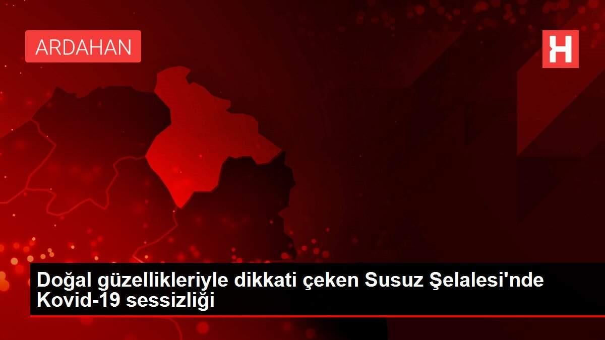 Doğal güzellikleriyle dikkati çeken Susuz Şelalesi'nde Kovid-19 sessizliği