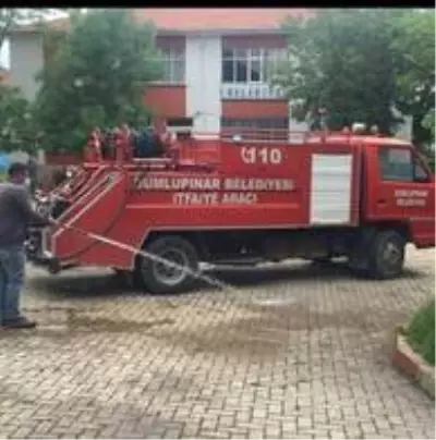 Dumlupınar'da dezenfekte çalışmalarına ara verilmiyor