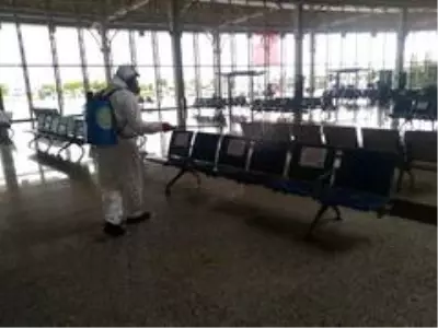 Terminallerde tüm tedbirler alındı Terminallerde tüm tedbirler alındı