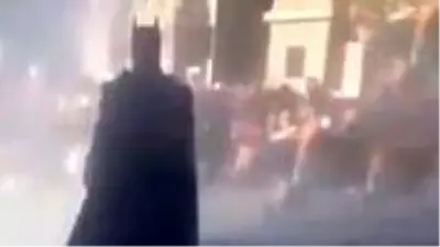 ABD, protestolara katılan ’Batman’ kostümlü eylemciyi konuşuyor