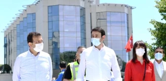 Son dakika haberleri: İmamoğlu ve Akpolat Beşiktaş'ta incelemelerde bulundu