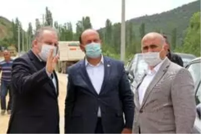 Son dakika haberleri | Kunduzlu-Ahacık yolunda hummalı çalışma Son dakika haberleri | Kunduzlu-Ahacık yolunda hummalı çalışma