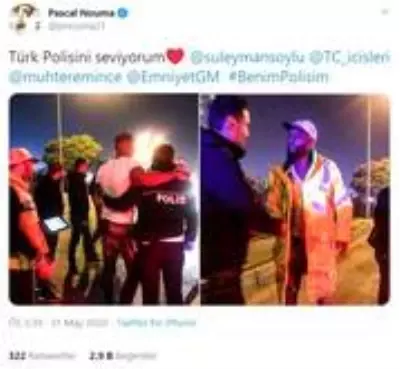 Nouma'dan anlamlı Türk Polisi paylaşımı! Nouma'dan anlamlı Türk Polisi paylaşımı!