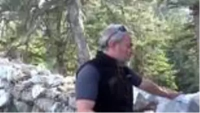 Bulunan sur duvarı kalıntılarında inceleme yapıldı Bulunan sur duvarı kalıntılarında inceleme yapıldı
