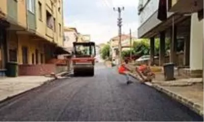 Dalyan Sokak'ta asfalt tamamlandı Dalyan Sokak'ta asfalt tamamlandı