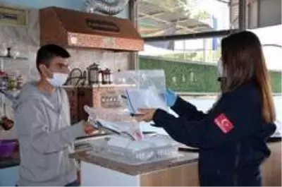 Son dakika haberi! Demircili esnafa hijyen seti