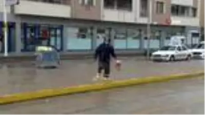 Son dakika haber: Eskişehir’de aniden başlayan yağmur hayatı olumsuz etkiledi