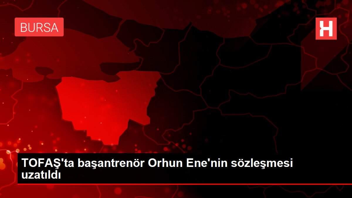 TOFAŞ'ta başantrenör Orhun Ene'nin sözleşmesi uzatıldı