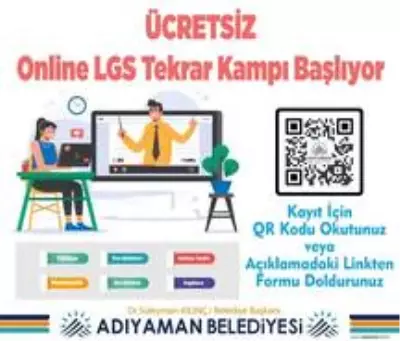 Adıyaman'da online hızlandırılmış kursuna kayıtlar başladı