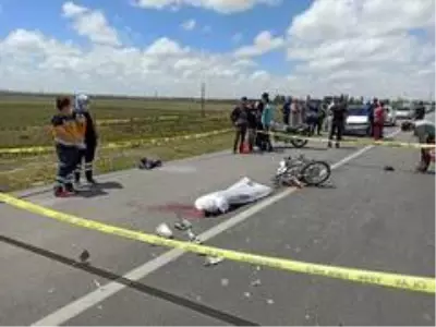 Aksaray'da motosiklet traktöre bağlı tarım makinesine çarptı: 1 ölü
