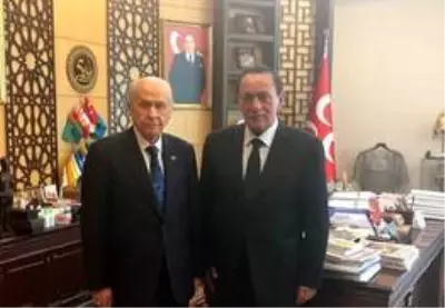 Alaattin Çakıcı, MHP Lideri Devlet Bahçeli’yi ziyaret etti