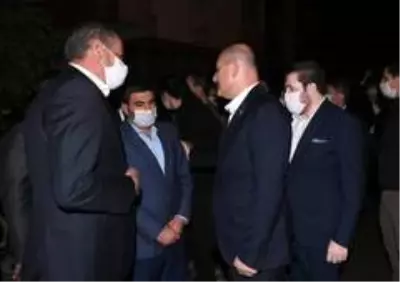 Bakan Soylu'dan, Barış Çakan'ın ailesine taziye ziyareti Bakan Soylu'dan, Barış Çakan'ın ailesine taziye ziyareti