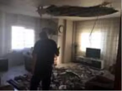 Son dakika! Evin tavanında göçük oluştu, 2 çocuk yaralandı