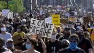 Floyd için yapılan protesto gösterilerinin koronavirüs vakalarını patlatması bekleniyor Floyd için yapılan protesto gösterilerinin koronavirüs vakalarını patlatması bekleniyor