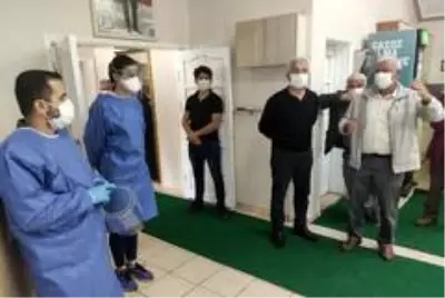 Taşıyıcı esnafı'na sağlık çalışanları eğitim verdi Taşıyıcı esnafı'na sağlık çalışanları eğitim verdi