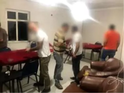 Adıyaman'da kumar operasyonu