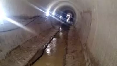 Ağrı yazıcı sulaması derivasyon tüneli inşaatında sona gelindi