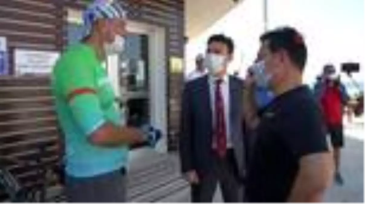 Son dakika haberi... Başkan Aras mesaiye pedal çevirerek gitti