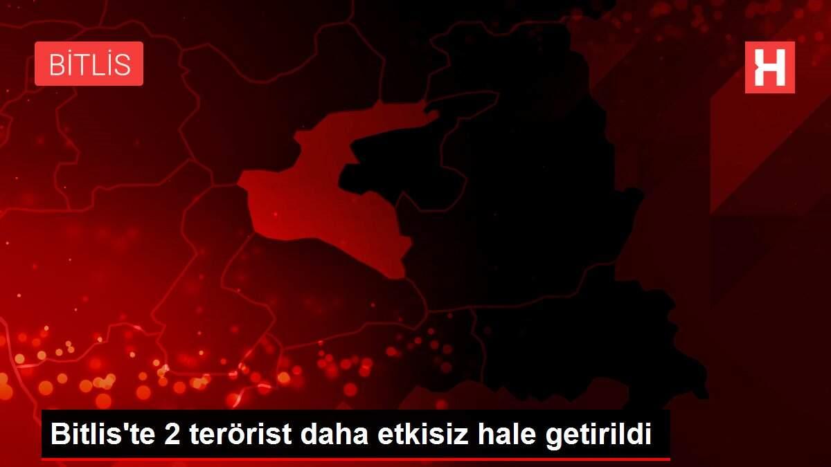 Bitlis'te 2 terörist daha etkisiz hale getirildi Bitlis'te 2 terörist daha etkisiz hale getirildi