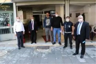 Büyükşehir ve Kahveciler Odası esnafı bilgilendirdi