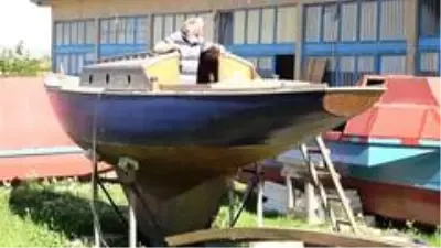 Denizi olmayan ilde ekmeğini tekneden kazanıyor Denizi olmayan ilde ekmeğini tekneden kazanıyor