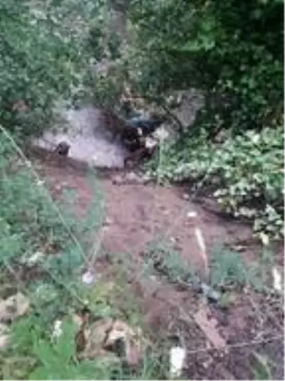 Dereye uçan otomobili köylüler fark etti, sürücü ölü bulundu